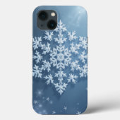 Coque iphone Crystal Snowflake (Verso)