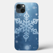 Coque iphone Crystal Snowflake (Verso)