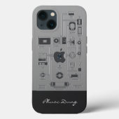 coque iphone customisé, iPhone 2G, Opt. 1 (Verso)