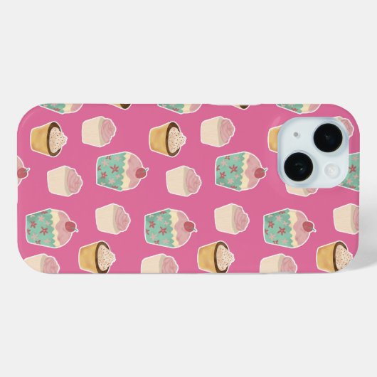 Coque iphone Cute Cupcake (Verso (horizontal))