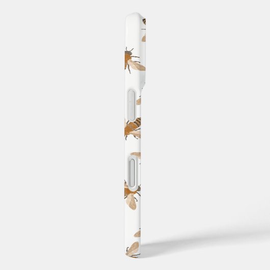 Coque iphone d'abeilles à main (Verso / Droite)