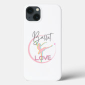 Coque iphone d'amour de ballet (Verso)