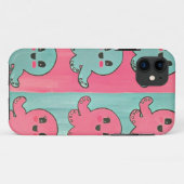 coque iphone d'amour de poulpe (Dos (Horizontal))