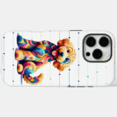 Coque iphone d'amour Doodle Dog (Verso (horizontal))