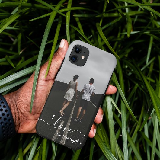 Coque iphone d'amour personnalisé pour la photo et