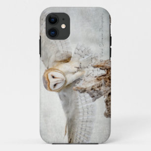 Coque iphone d'ange de hibou de grange