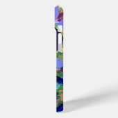 Coque iphone dans la conception Fleurs Abstraites2 (Verso / Gauche)