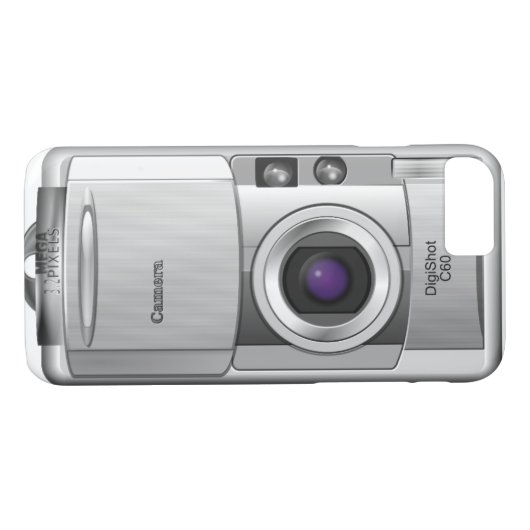 Coque iphone d'appareil-photo (Dos (Horizontal))