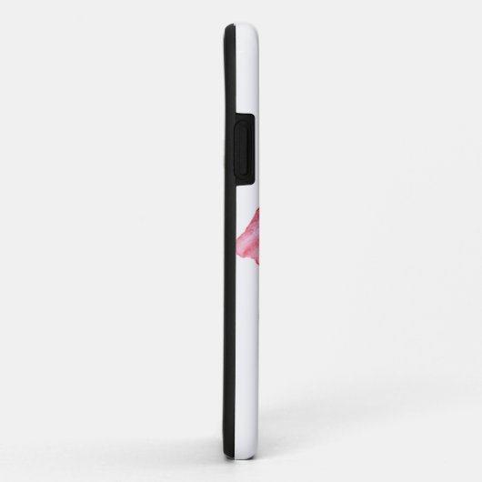 Coque iphone d'aquarelle Iris (Dos/Droite)