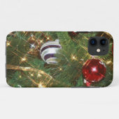 Coque iphone d'arbre de Noël (Dos (Horizontal))