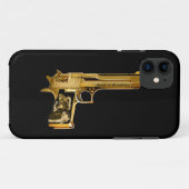 Coque iphone d'arme à feu de souteneur (Dos (Horizontal))