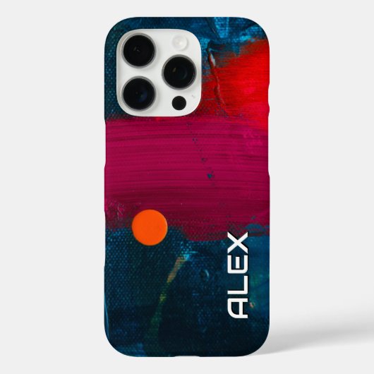 coque iphone d'art Abstrait (Verso)
