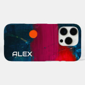 coque iphone d'art Abstrait (Verso (horizontal))