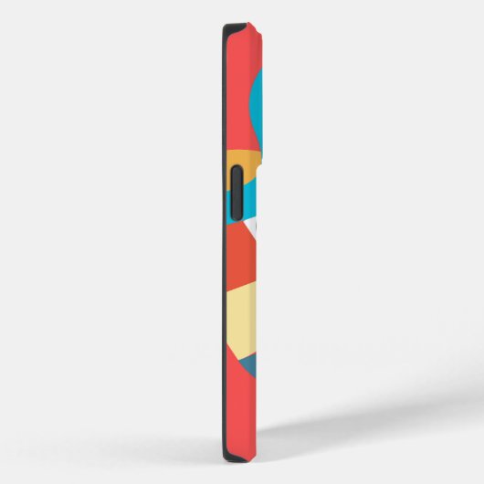 coque iphone d'art Abstrait Visud Color Face (Verso / Droite)
