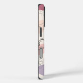 Coque iphone d'art branché Abstrait Woman Line (Verso / Droite)