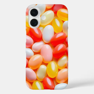 Coque iphone d'art coloré Jelly Bean