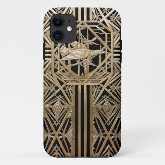 Coque iphone d'art déco (Dos)