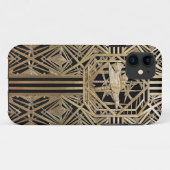 Coque iphone d'art déco (Dos (Horizontal))