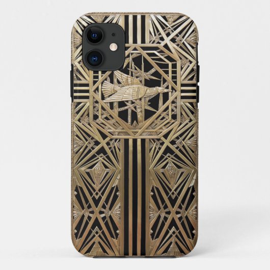 Coque iphone d'art déco (Dos)