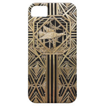 Coque iphone d'art déco