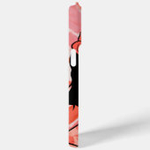 Coque iphone d'art minimaliste boho féminin modern (Verso / Droite)