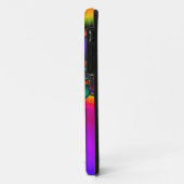 Coque iphone d'art Rainbow Bubble (Dos/Gauche)