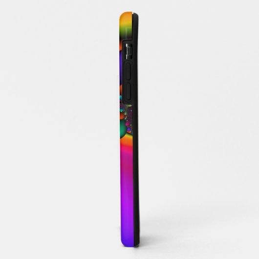 Coque iphone d'art Rainbow Bubble (Dos/Gauche)