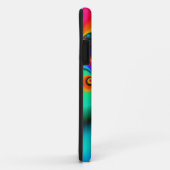 Coque iphone d'art Rainbow Bubble (Dos/Droite)