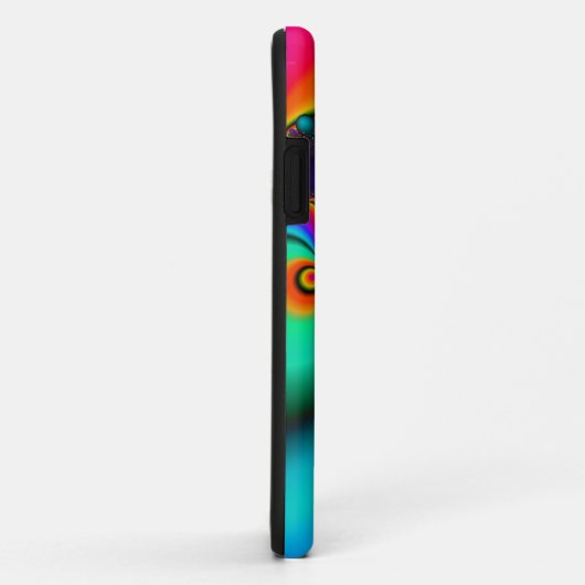 Coque iphone d'art Rainbow Bubble (Dos/Droite)