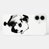 Coque iphone d'art Terrier Mix (Verso (horizontal))