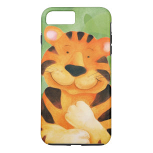 Coque iphone d'art tiger pour enfants