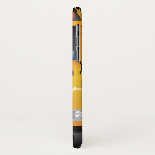 coque iphone d'autobus scolaire (Dos/Gauche)