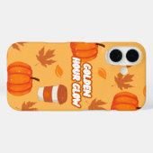 Coque iphone d'automne d'or (Verso (horizontal))