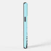 Coque iphone de baleines de liaison (Côté droit)