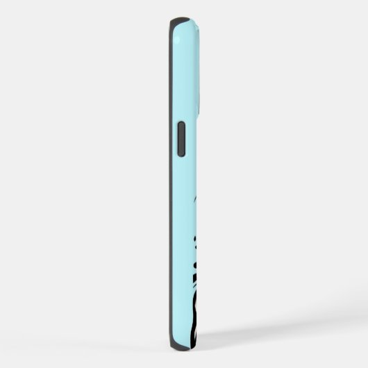 Coque iphone de baleines de liaison (Côté droit)