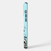 Coque iphone de baleines de liaison (Côté gauche)