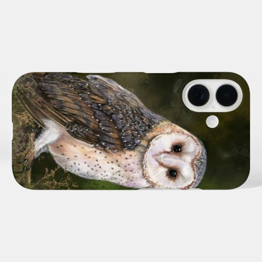 Coque iphone de Barn Owl (Verso (horizontal))