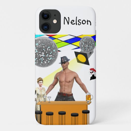 Coque iphone de barre (Dos)