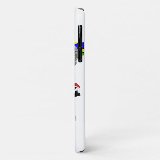 Coque iphone de barre (Dos/Gauche)