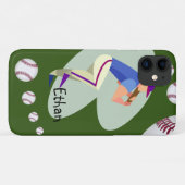 Coque iphone de baseball (Dos (Horizontal))