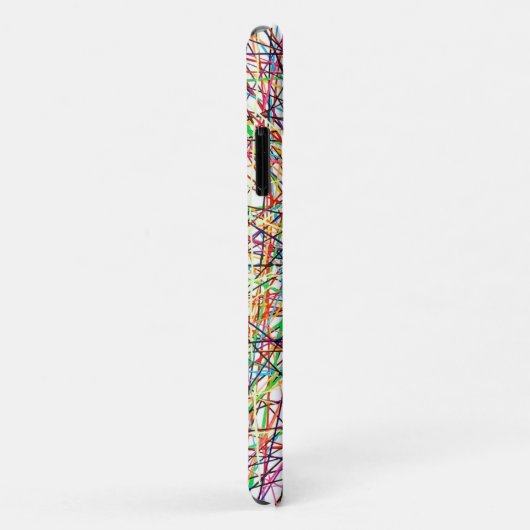 Coque iphone de bâtons de ramassage (Dos/Droite)