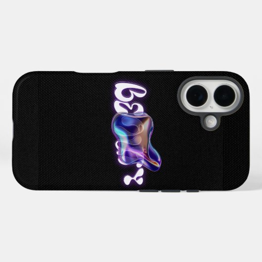 Coque iphone de beauté (Verso (horizontal))