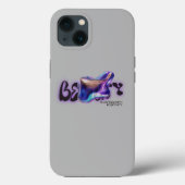 Coque iphone de beauté - Gris (Verso)