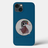Coque iphone de canard à bois (Verso)