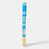 Coque iphone de caricatures de calmar (Verso / Droite)