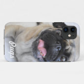 Coque iphone de carlin (Dos (Horizontal))