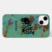 Coque iphone de chasse à la tordeuse (Verso (horizontal))
