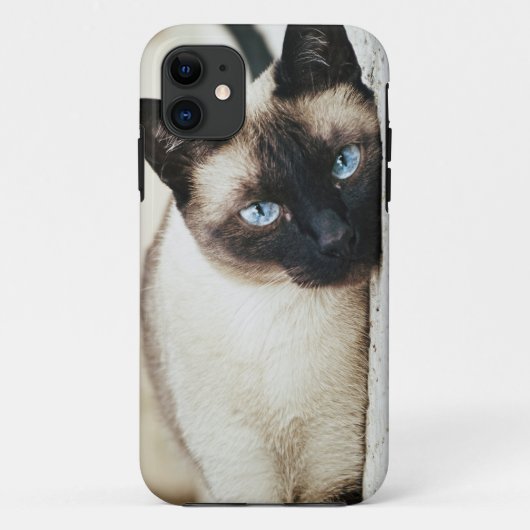 coque iphone de chat siamois (Dos)