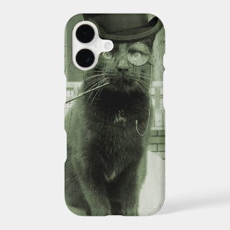 coque iphone de chat vapeur vintage