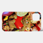 Coque iphone de chats de campagne (Verso (horizontal))